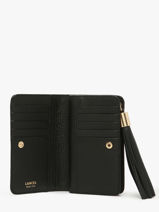 Portefeuille Compact Premier Flirt Cuir Lancel Noir premier flirt A11136-vue-porte
