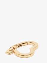 Love Bag Charm Lancel Gold charms A13873-vue-porte