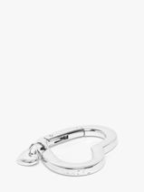 Love Bag Charm Lancel Silver charms A13873-vue-porte