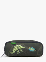 3-compartment Pouch Les Fantaisies G Tann's Green les fantaisies g 10277