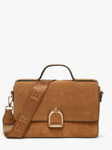 Crossbody Bag M Altesse Suede Etrier Brown altesse suede EASU048M