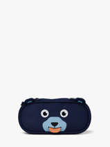 Trousse Affenzahn Bleu pencil case PEN