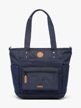 Sac Port� �paule A4 Adventurer Polyester Recycl� Cabaia Bleu adventurer TOTEBAGM