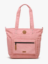 A4 Size Shoulder Bag Adventurer Recycled Polyester Cabaia Pink adventurer TOTEBAGM