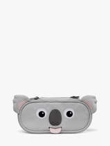 Pouch Pencil Case Affenzahn Gray pencil case PEN