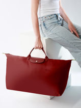Longchamp Le pliage green Sacs de voyage Violet-vue-porte