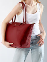 Longchamp Le pliage green Besaces Violet-vue-porte