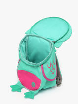 Mini Backpack Affenzahn Green small friends FAS-vue-porte