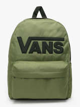 Sac  Dos 1 Compartiment Vans Vert backpack VN000H4Z