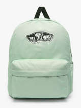 Sac  Dos 1 Compartiment Vans Vert backpack VN000H4Y
