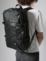 Cabin Duffle Bag Backpack Authentic Luggage Eastpak Black authentic luggage EK0A5BBR-vue-porte