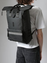 Sac � Dos Pc 17" Cabaia Noir adventurer L-vue-porte