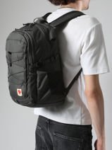 Sac  Dos 2 Compartiments + Pc 13" Fjallraven Gris skule 23349-vue-porte