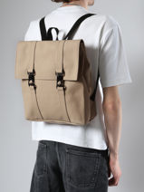 Sac  Dos 1 Compartiment Rains Beige city 13310-vue-porte