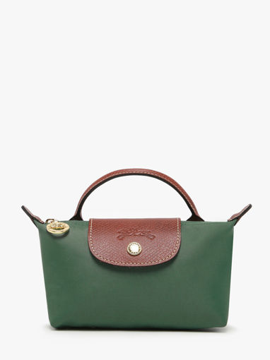 Longchamp Le pliage original Clutches Green