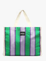 Sac Port paule Birthday Coton Hindbag Multicolore birthday R