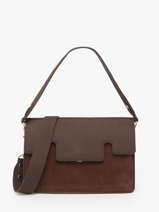 Shoulder Bag La Suite Leather Paul marius Brown la suite GABRISUI