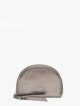 Leather Manon Wallet Paul marius Silver vintage MANON