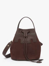 Shoulder Bag La Suite Leather Paul marius Brown la suite CAPUCSUI