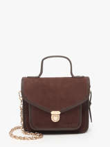 Shoulder Bag La Suite Leather Paul marius Brown la suite GEOX2SUI