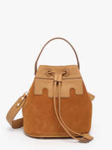 Sac Bandoulire La Suite Cuir Paul marius Orange la suite CAPUCSUI