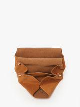 Porte-monnaie La Suite Cuir Paul marius Orange la suite GUSTASUI-vue-porte