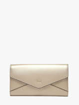 Wallet Enveloppe Leather Yves renard Gold enveloppe 29286
