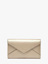 Wallet Leather Yves renard Gold enveloppe 29283