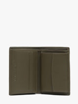 Wallet Smooth Leather Yves renard Green smooth 159-vue-porte