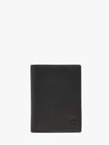 Wallet Smooth Leather Yves renard Black smooth 159