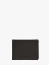 Wallet Leather Yves renard Black smooth 1574