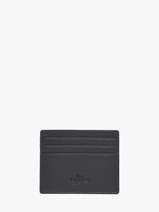 Card Holder Leather Yves renard Blue foulonne 232