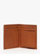 Leather Marius Wallet Paul marius Brown vintage MARIUS-vue-porte