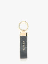 Keychain Tradition Leather Etrier Blue tradition ETRA403M