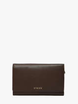 Medium Leather Tradition Wallet Etrier Brown tradition ETRA095M