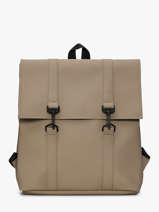 Msn Bag Mini - 1 Compartment Backpack Rains Beige city 13310