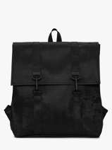 Msn Bag Mini - Sac � Dos 1 Compartiment Rains Noir city 13310