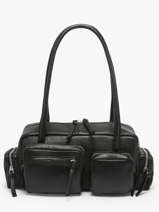 Shoulder Bag 90's Leather Paul marius Black 90's BASSE90S