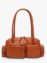 Sac Port paule 90's Cuir Paul marius Marron 90's BASSE90S