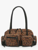 Sac Port paule 90's Cuir Paul marius Noir 90's BASLE90S