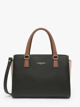 Sac Trapze Smooth Cuir Lancaster Noir smooth 3