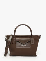 Sac Bandoulire Canvas Kba Lancaster Marron canvas kba 49