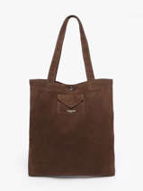 Sac Port paule Suedine Kba Polyester Lancaster Marron suedine kba 61