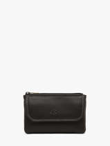 Porte-monnaie Cuir Katana Noir marina 753120