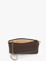 Coin Purse Marina Leather Katana Brown marina 753120-vue-porte