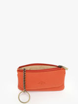 Coin Purse Marina Leather Katana Orange marina 753120-vue-porte