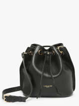 Sac Bandoulire Alba Double Cuir Lancaster Noir alba double 81
