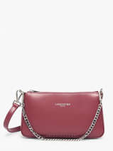 Sac Baguette Suave Cuir Lancaster Rose suave even 14