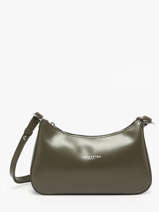 Sac Bandoulire Suave Cuir Lancaster Vert suave ace 22