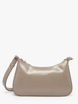 Sac Bandouli�re Suave Cuir Lancaster Gris suave ace 22